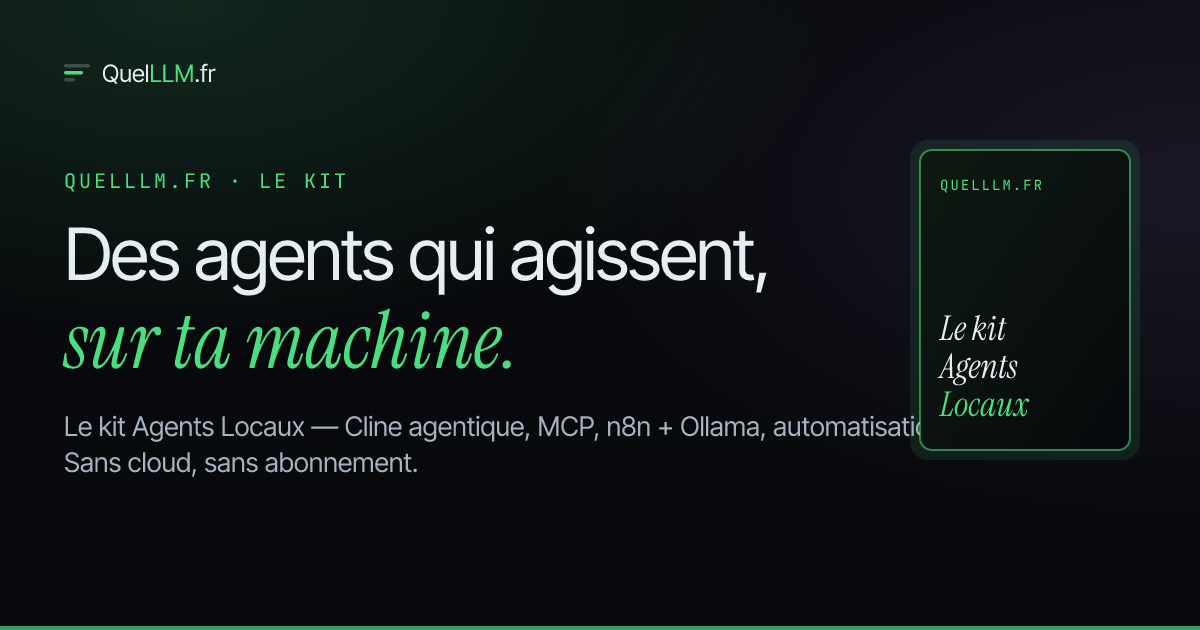 Couverture : Le kit Agents Locaux