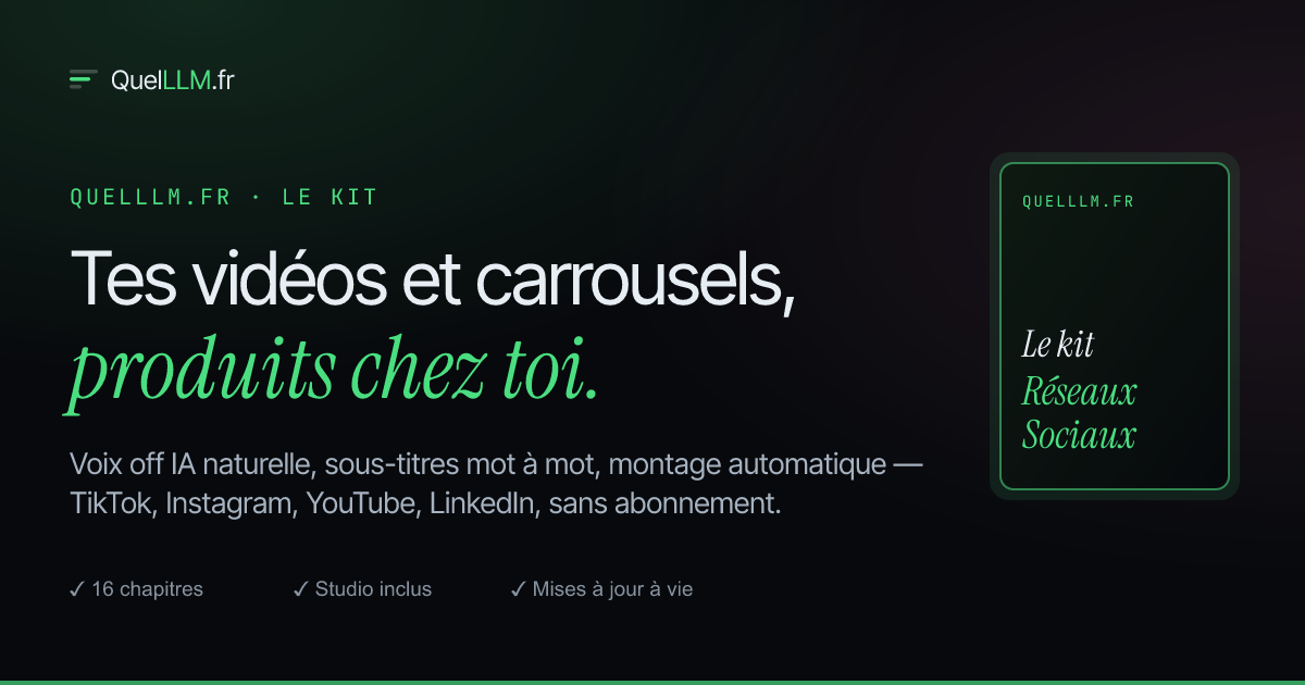 Couverture du Le kit Réseaux Sociaux Local — Réseaux Sociaux